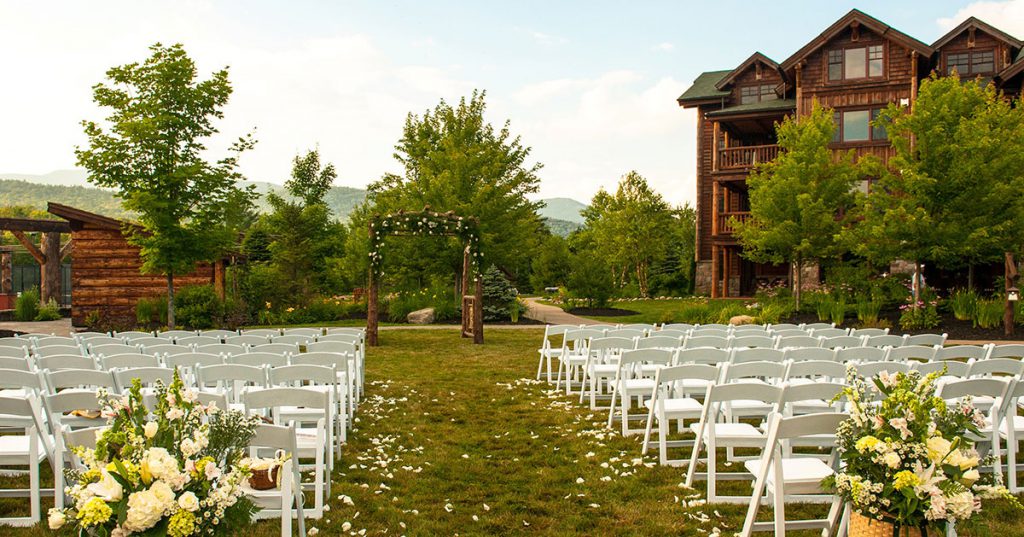 outdoor wedding ceremony venue